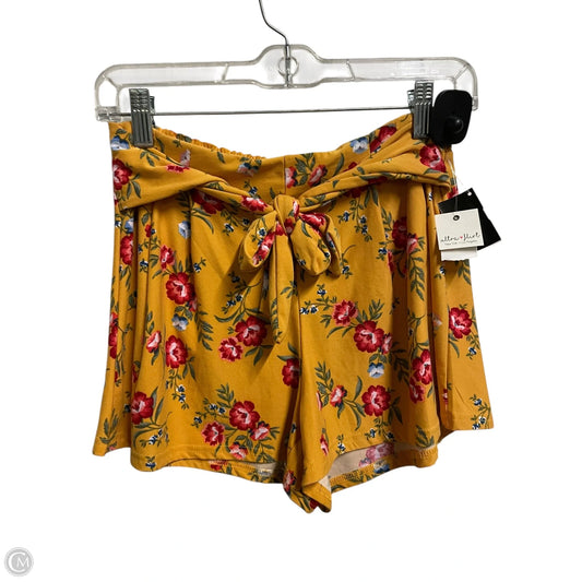 Shorts By Ultra Flirt In Floral Print, Size: M