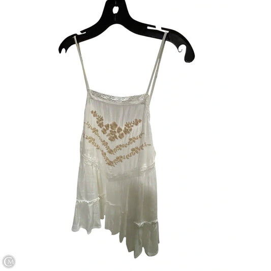Top Sleeveless By Mi Ami In White, Size: L