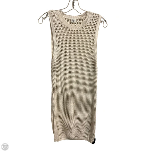 Swimwear Cover-up By Abercrombie And Fitch In Cream, Size: Xs