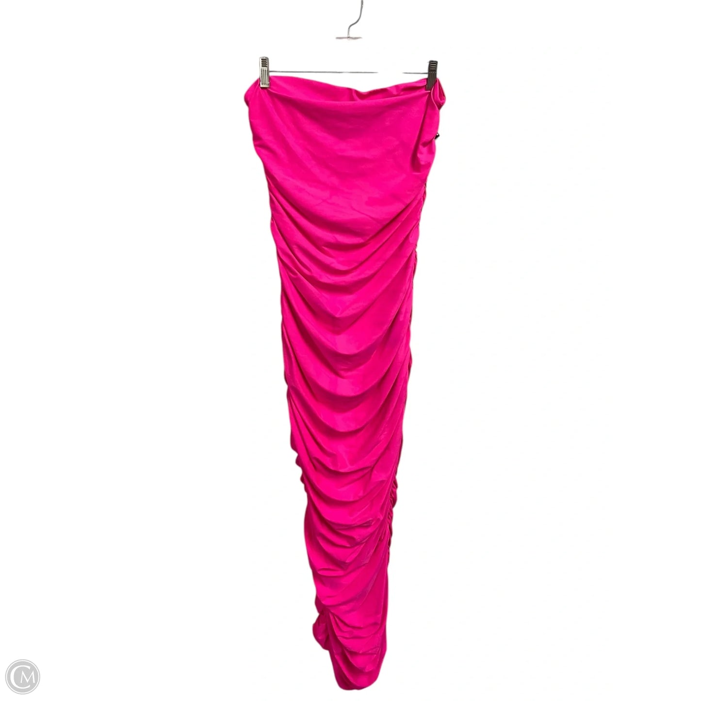 Dress Casual Maxi By Good American In Pink, Size: S