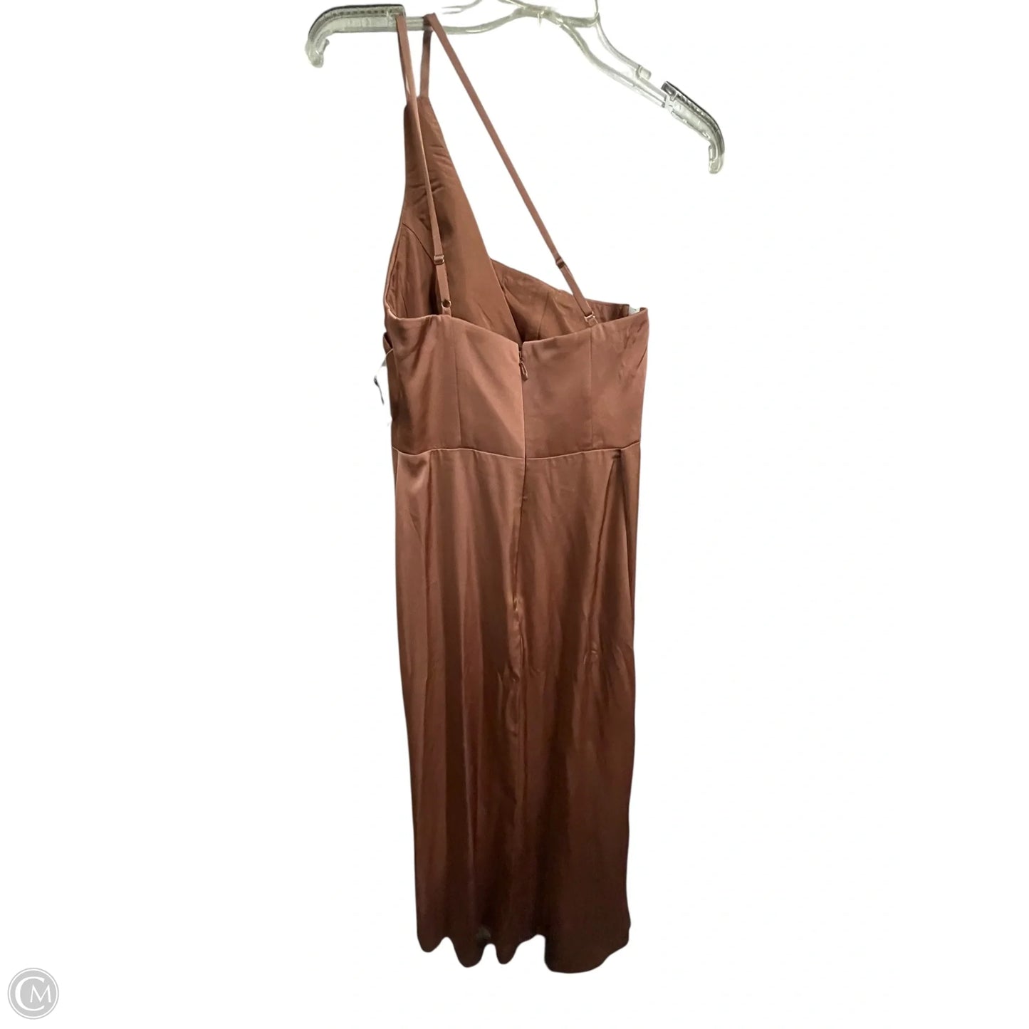 Dress Party Long By Clothes Mentor In Peach, Size: S