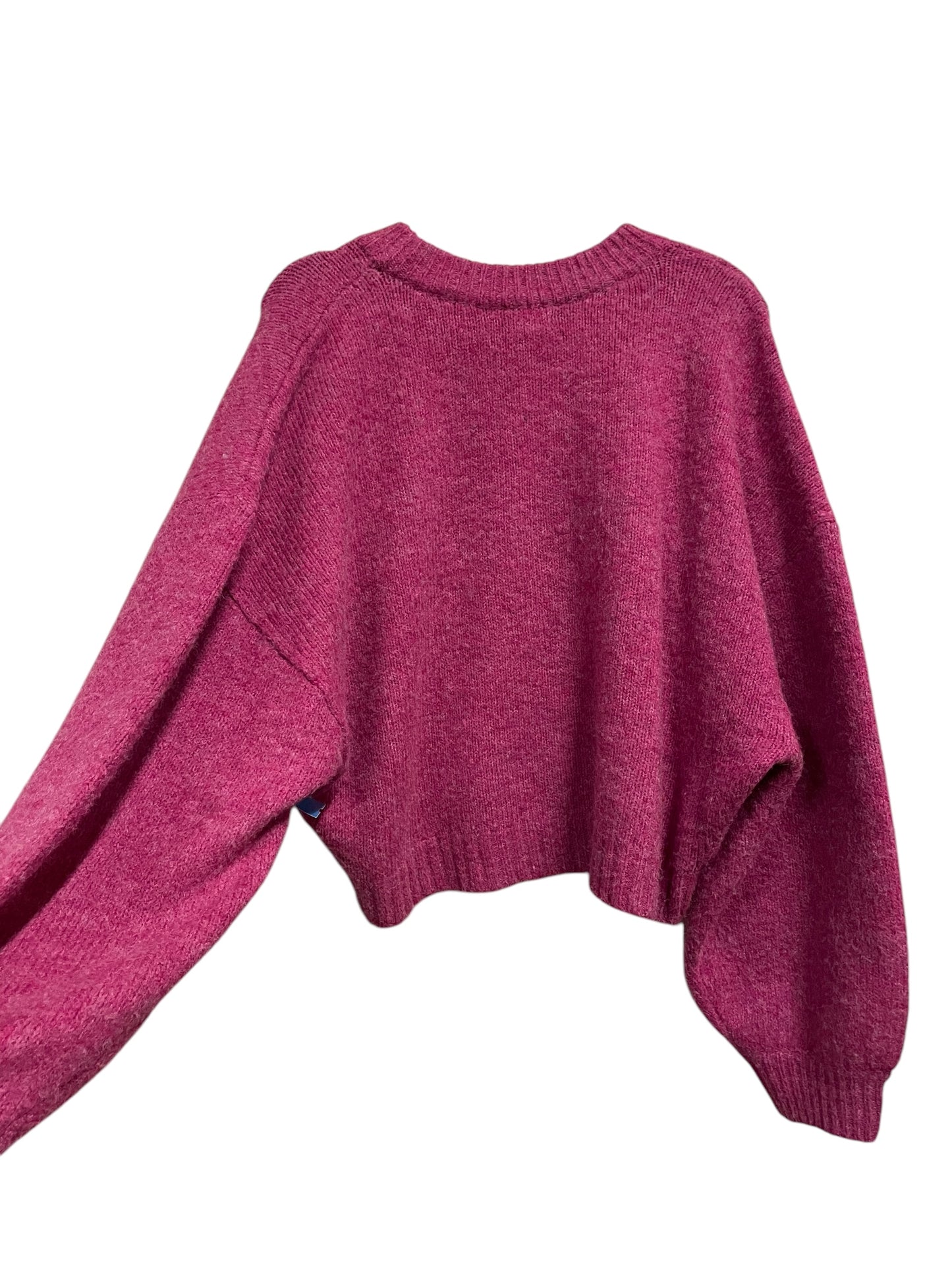 Sweater By Pilcro In Pink, Size: L