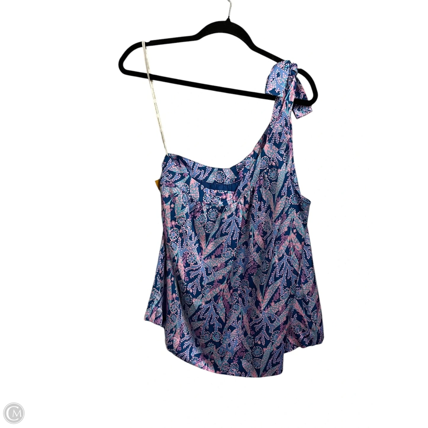 Top Sleeveless Designer By Lilly Pulitzer In Blue, Size: Xl