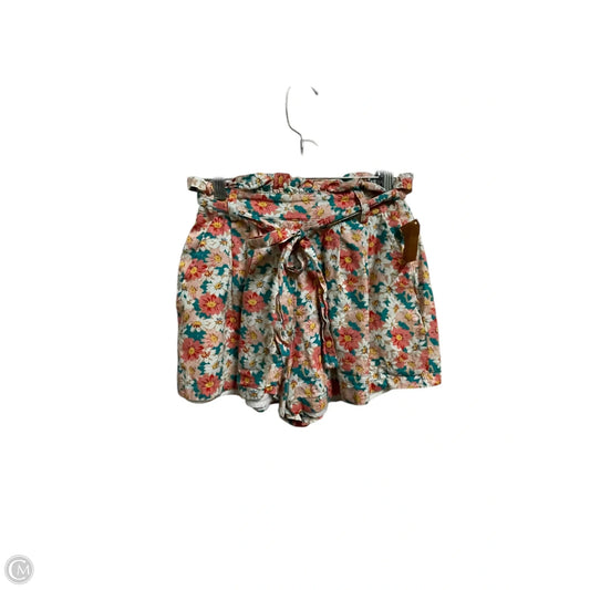 Shorts By Clothes Mentor In Floral Print, Size: 4