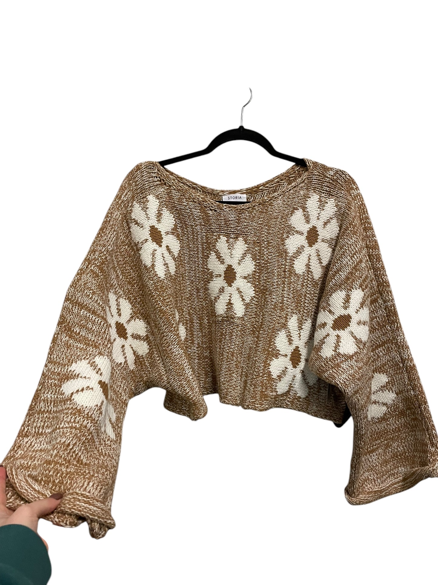 Sweater By Storia In Brown, Size: S