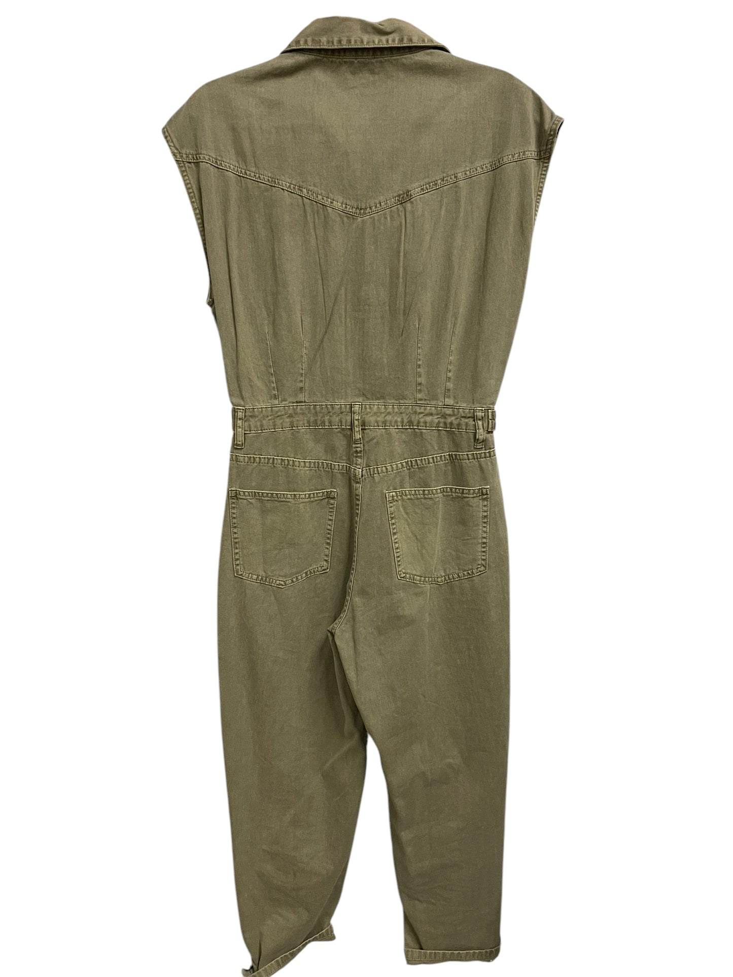 Jumpsuit By Clothes Mentor In Green, Size: M