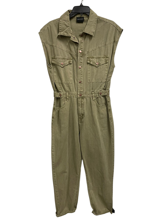 Jumpsuit By Clothes Mentor In Green, Size: M