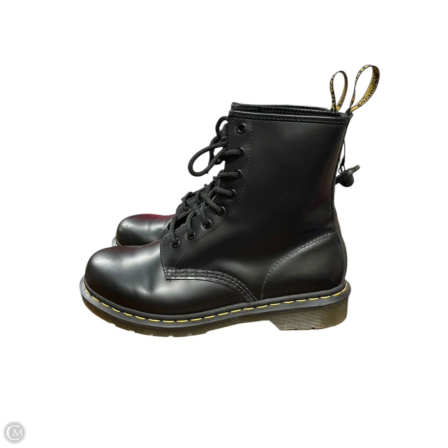Boots Ankle Flats By Dr Martens In Black, Size: 9