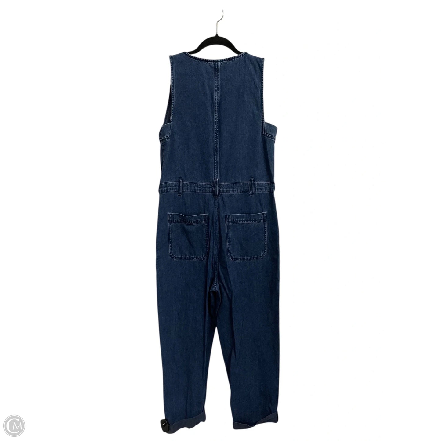 Jumpsuit By Clothes Mentor In Blue Denim, Size: Xs