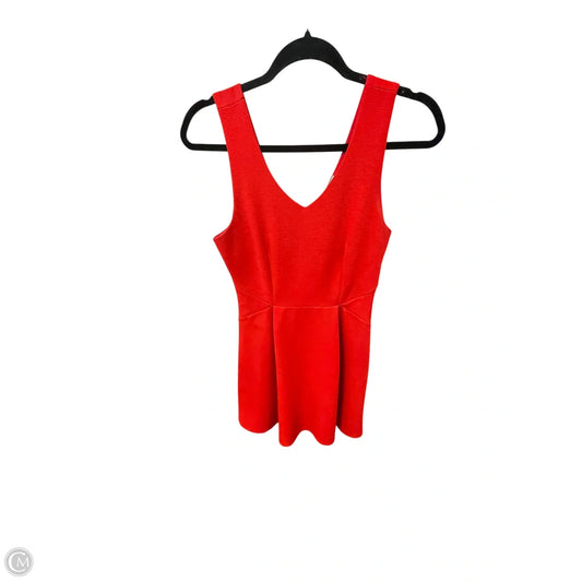 Dress Casual Short By Monteau In Red, Size: M