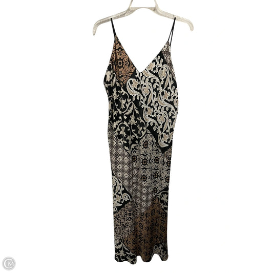 Dress Casual Maxi By Natori In Black, Size: L