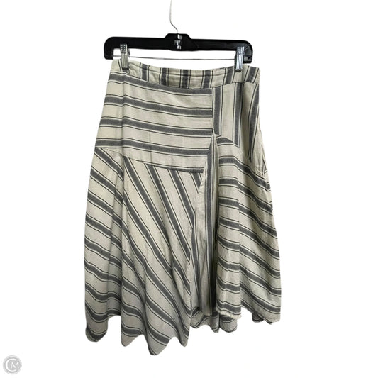 Skirt Midi By Who What Wear In Cream, Size: 6