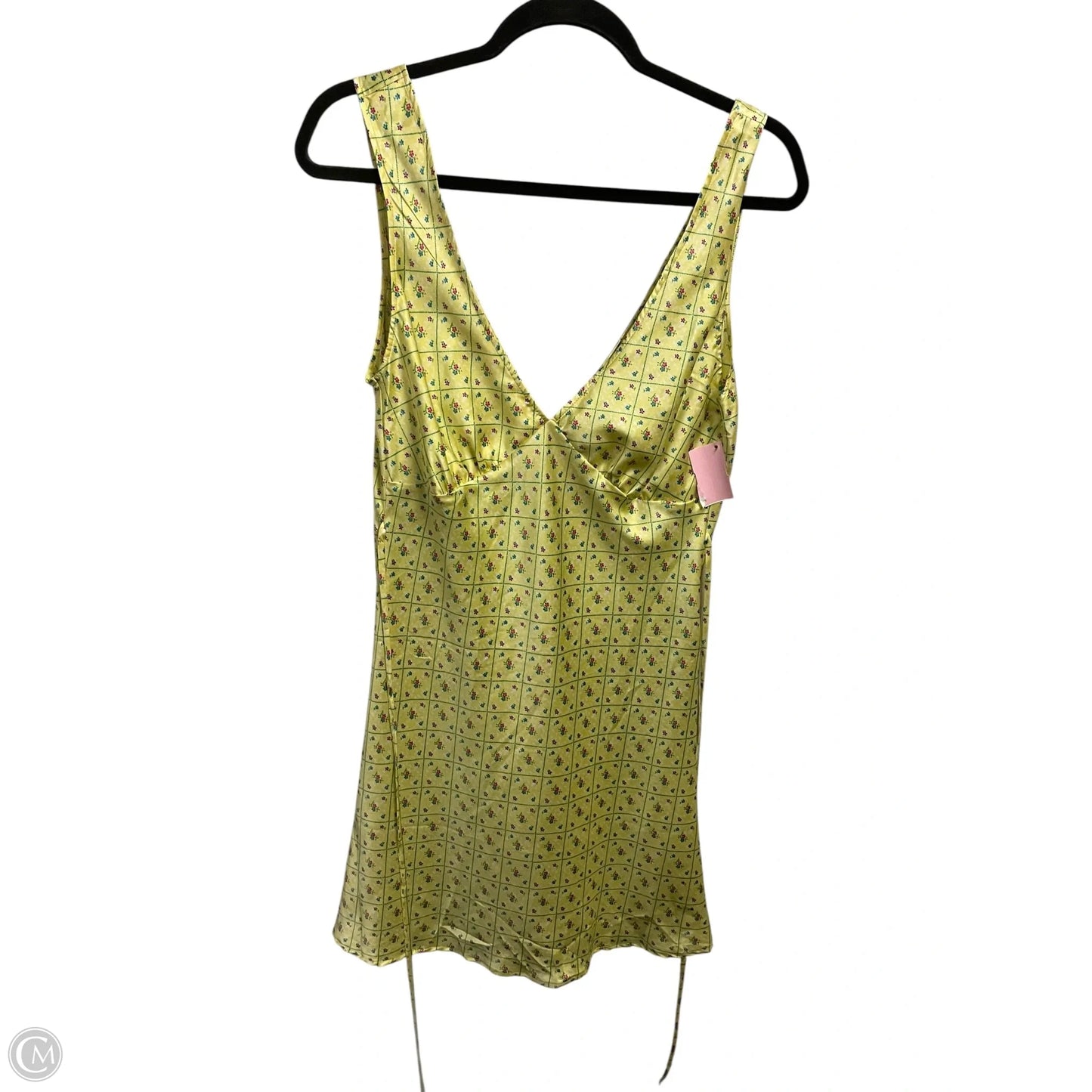 Dress Casual Short By Clothes Mentor In Yellow, Size: M