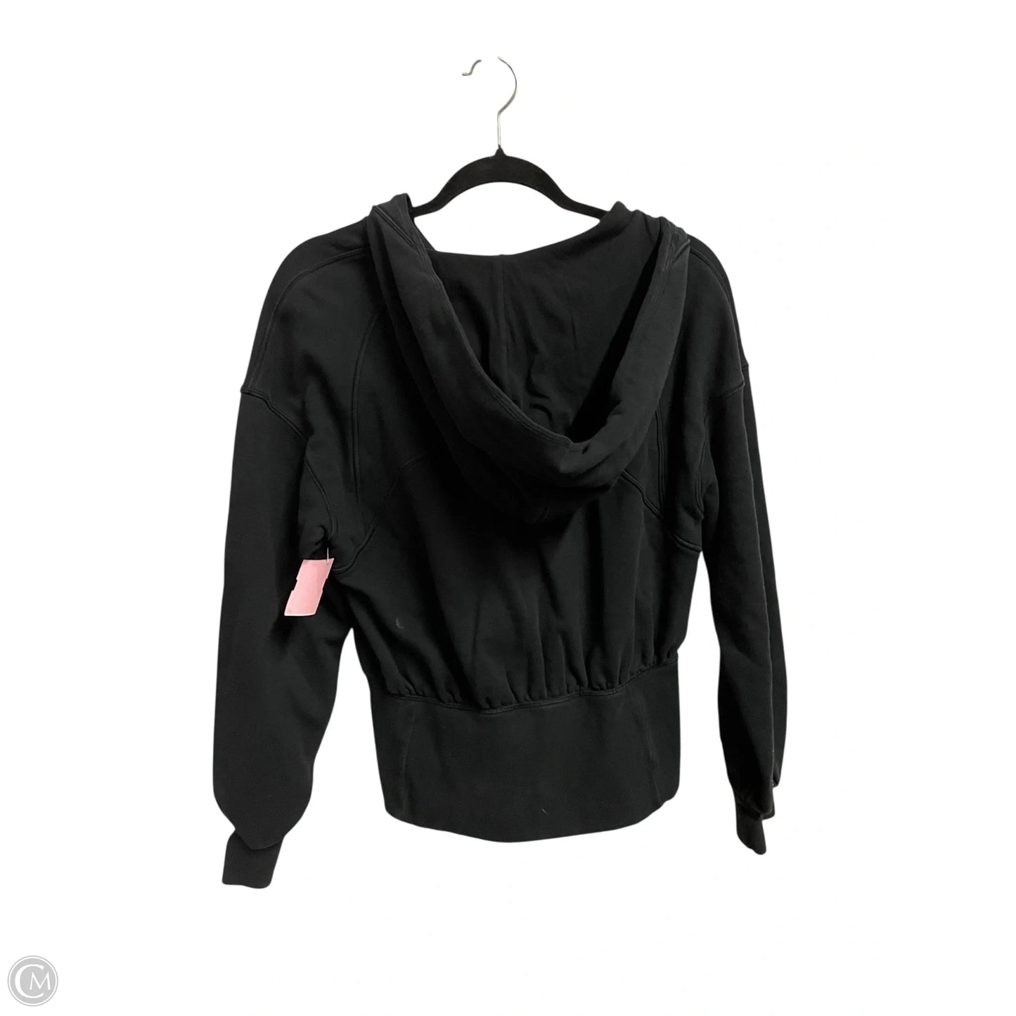 Athletic Jacket By Lululemon In Black, Size: 6