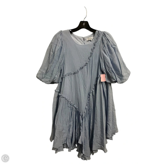 Dress Casual Short By Clothes Mentor In Blue, Size: M