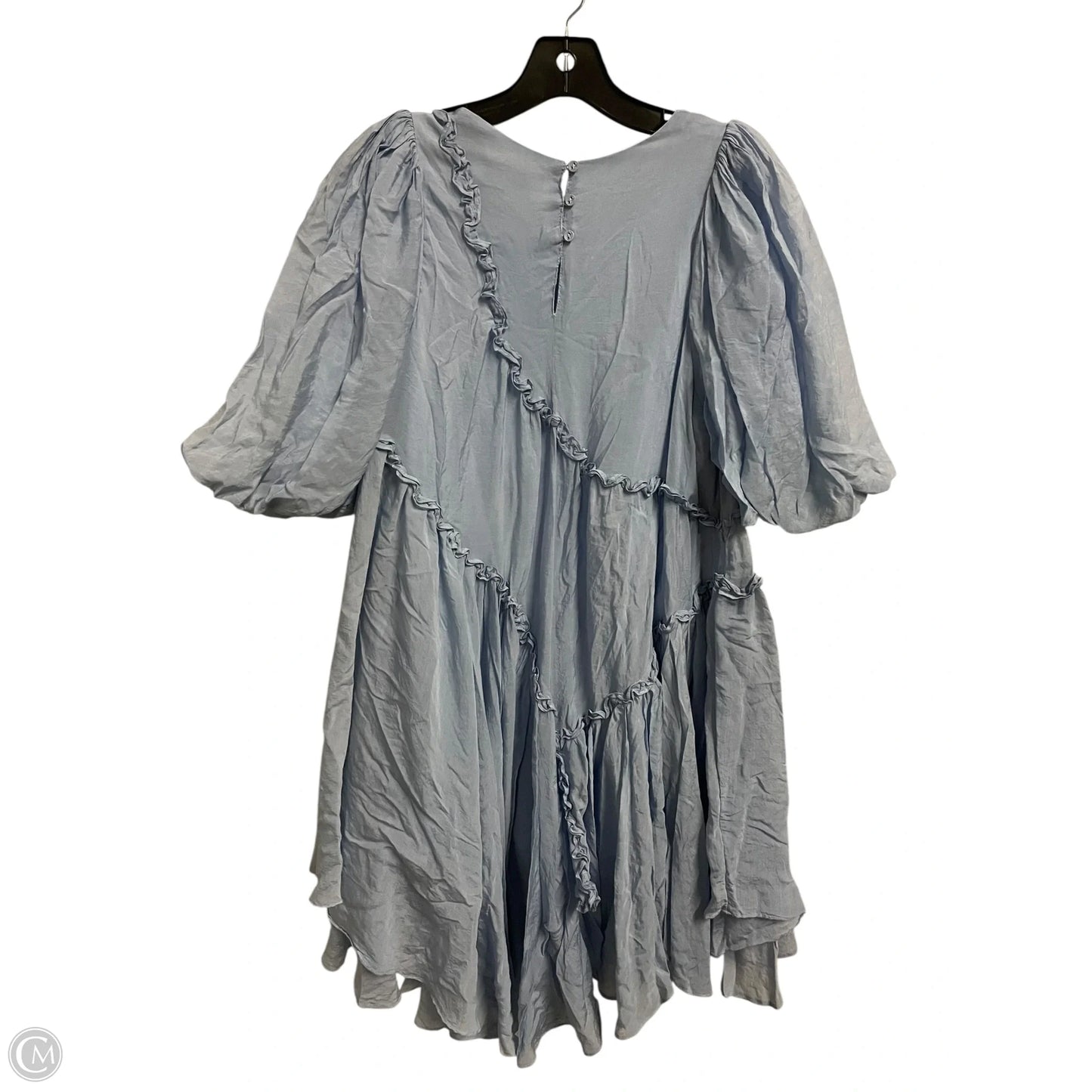 Dress Casual Short By Clothes Mentor In Blue, Size: M