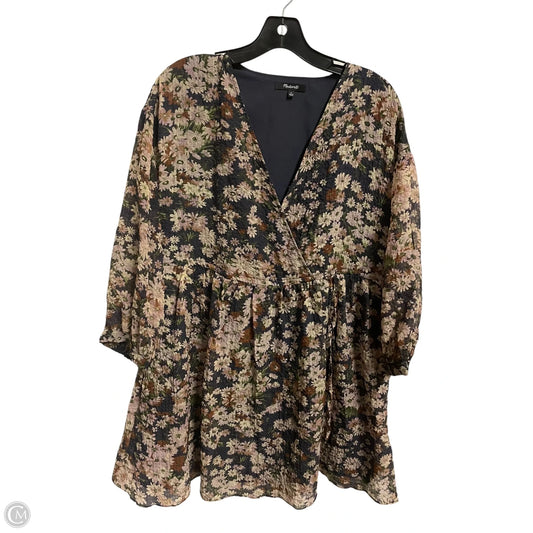 Dress Casual Short By Madewell In Purple, Size: M
