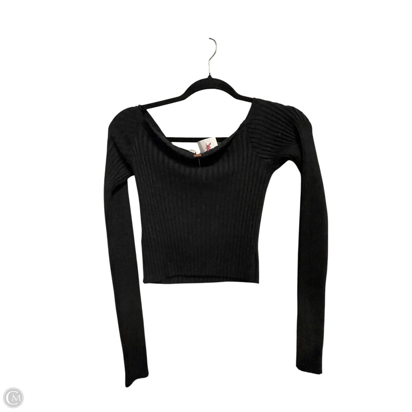 Top Long Sleeve Basic By Free People In Black, Size: S