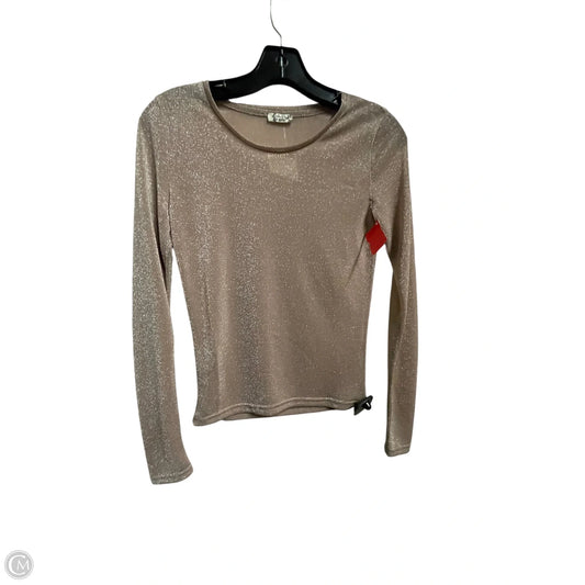 Top Long Sleeve Basic By Free People In Pink, Size: S
