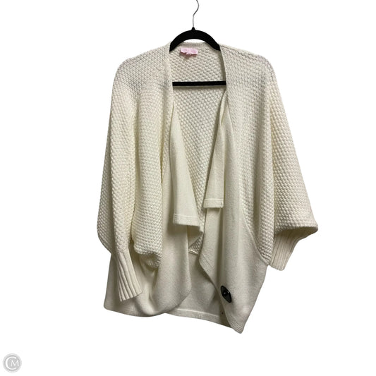 Sweater Short Sleeve By Pink Lily In Cream, Size: S