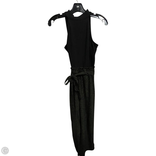 Jumpsuit By Mi Ami In Black & Green, Size: Xxs