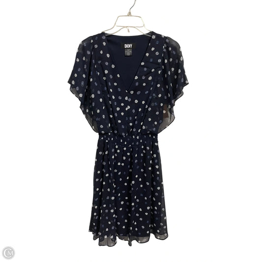 Dress Casual Midi By Dkny In Blue, Size: 6