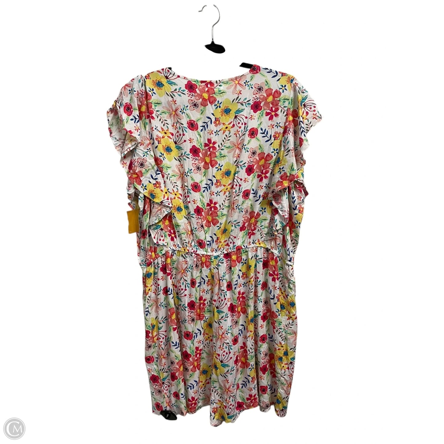 Romper By Time And Tru In Floral Print, Size: Xl