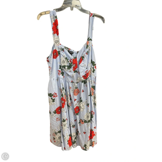 Dress Casual Midi By Torrid In Blue, Size: 3x