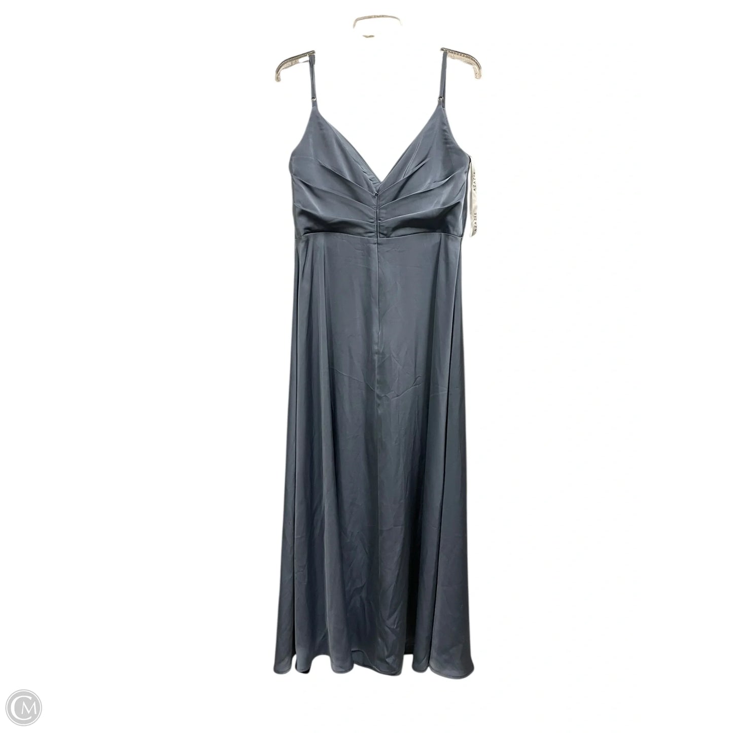 Dress Party Long By Clothes Mentor In Blue, Size: 12