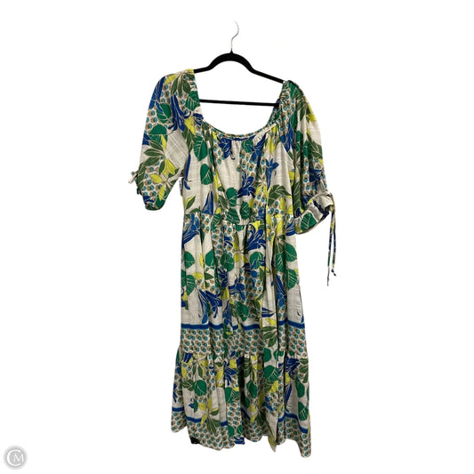 Dress Casual Maxi By Clothes Mentor In Floral Print, Size: 2x
