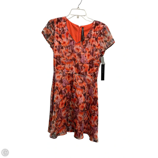 Dress Casual Midi By Marc New York In Orange, Size: 6p