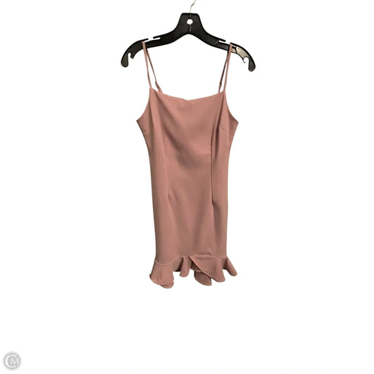 Dress Party Short By She + Sky In Pink, Size: M