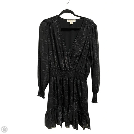 Dress Party Midi By Michael By Michael Kors In Black, Size: L