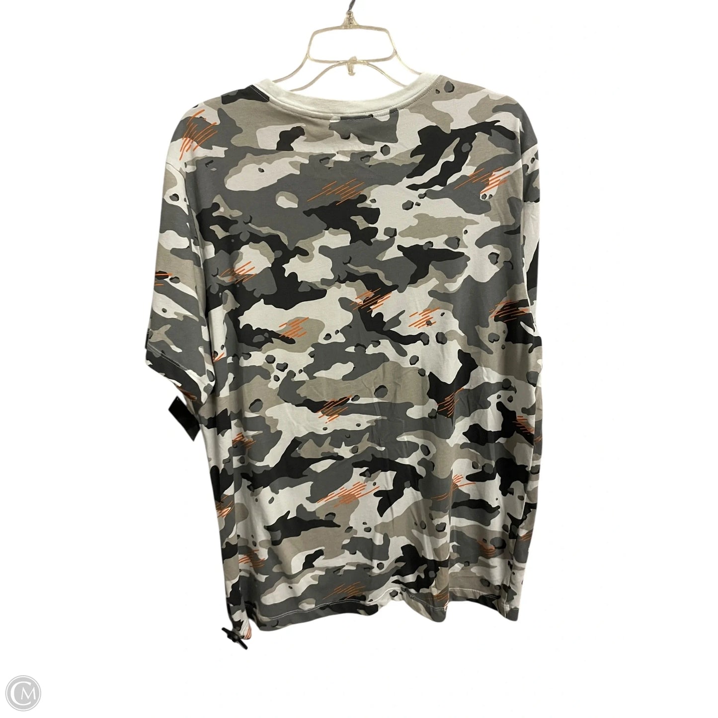 Athletic Top Short Sleeve By Nike In Green, Size: Xl