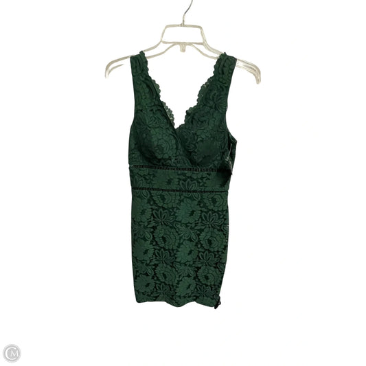 Dress Party Midi By Clothes Mentor In Green, Size: 2