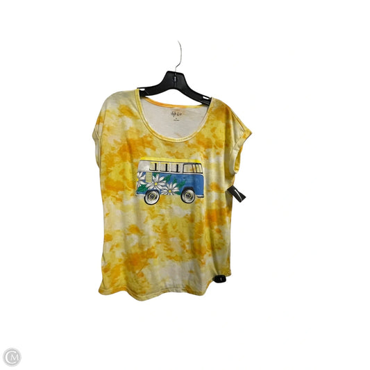 Top Sleeveless By Style And Co Collection Women In Yellow, Size: S