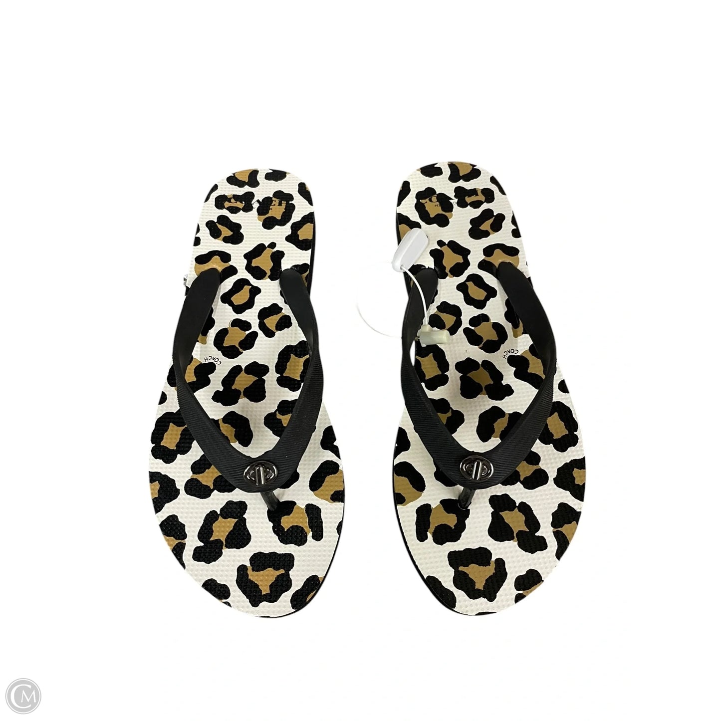 Shoes Designer By Coach In Leopard Print, Size: 8