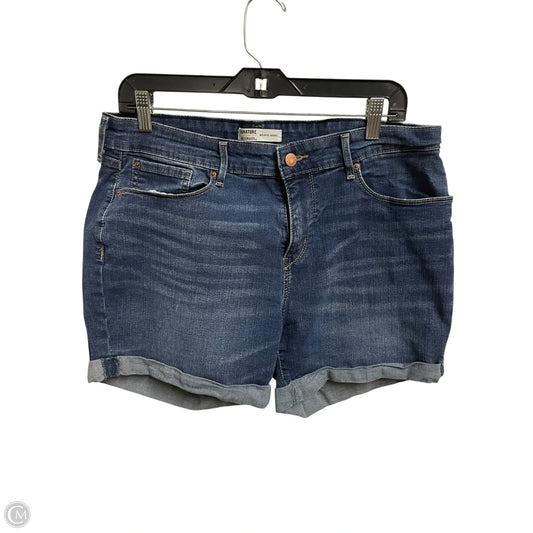 Shorts By Levis Signature In Blue Denim, Size: 16