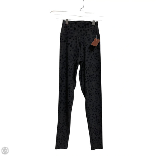 Athletic Leggings By Clothes Mentor In Black & Grey, Size: S