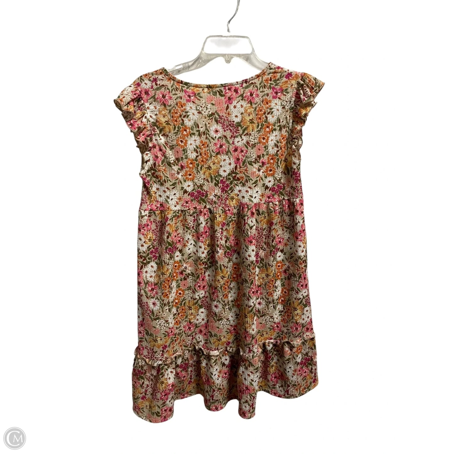 Dress Casual Midi By Clothes Mentor In Floral Print, Size: Xs