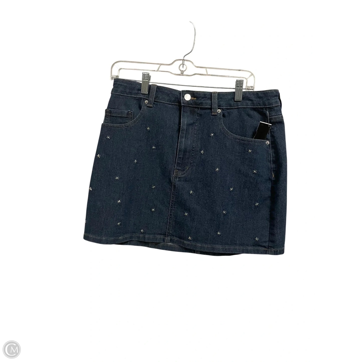 Skirt Mini & Short By No Boundaries In Blue, Size: L