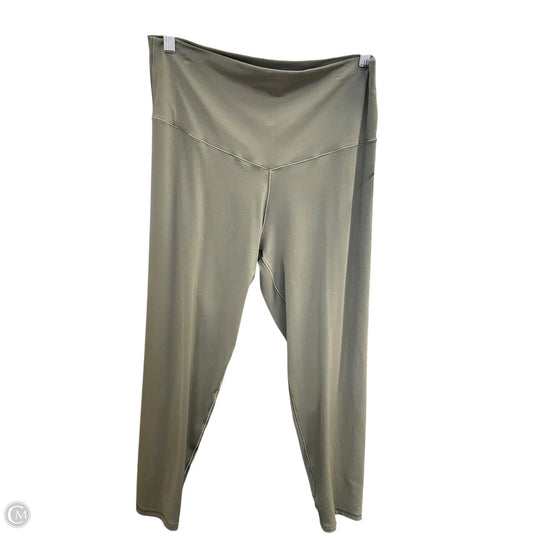 Athletic Leggings By Offline By Aerie In Green, Size: Xl