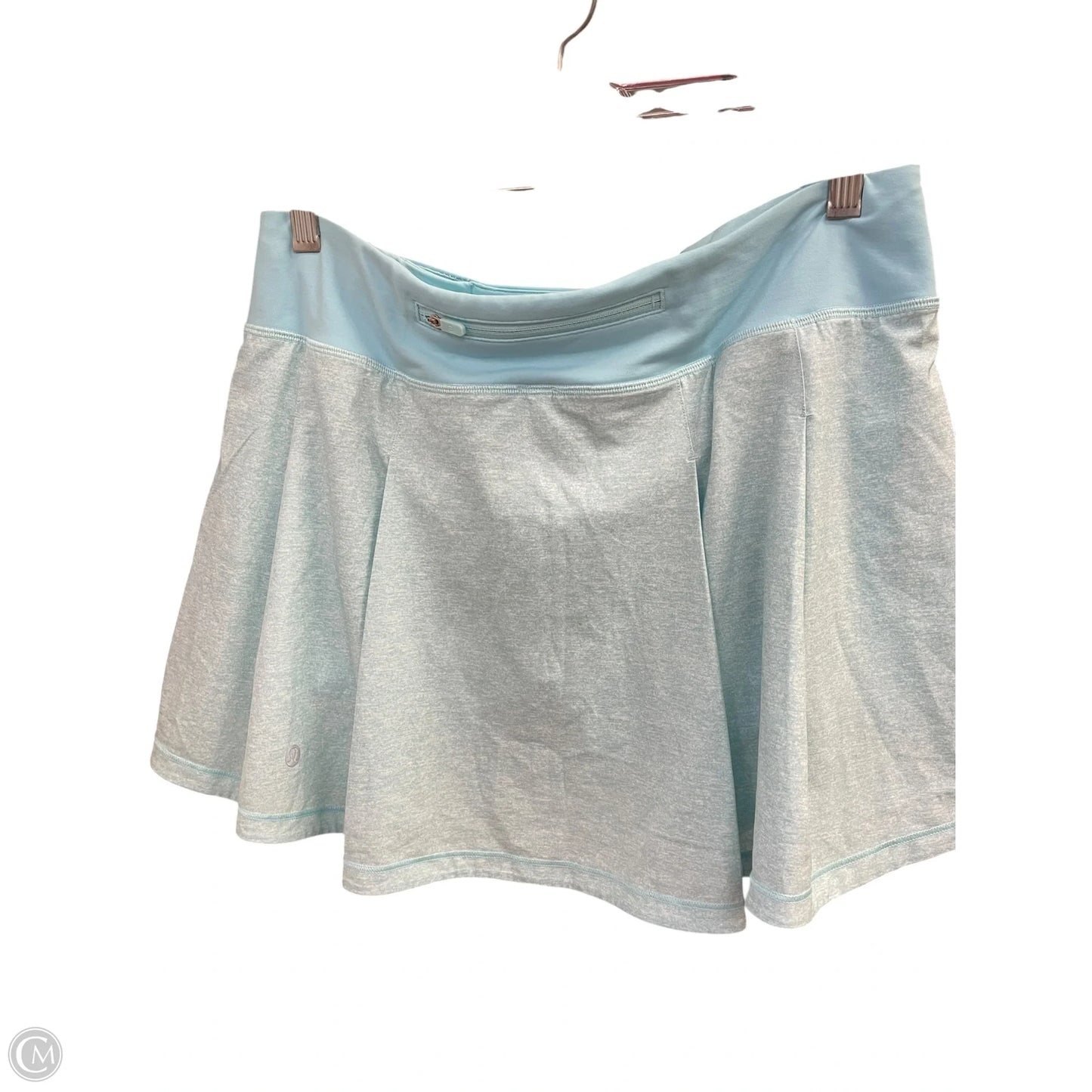 Athletic Skort By Lululemon In Blue, Size: 10