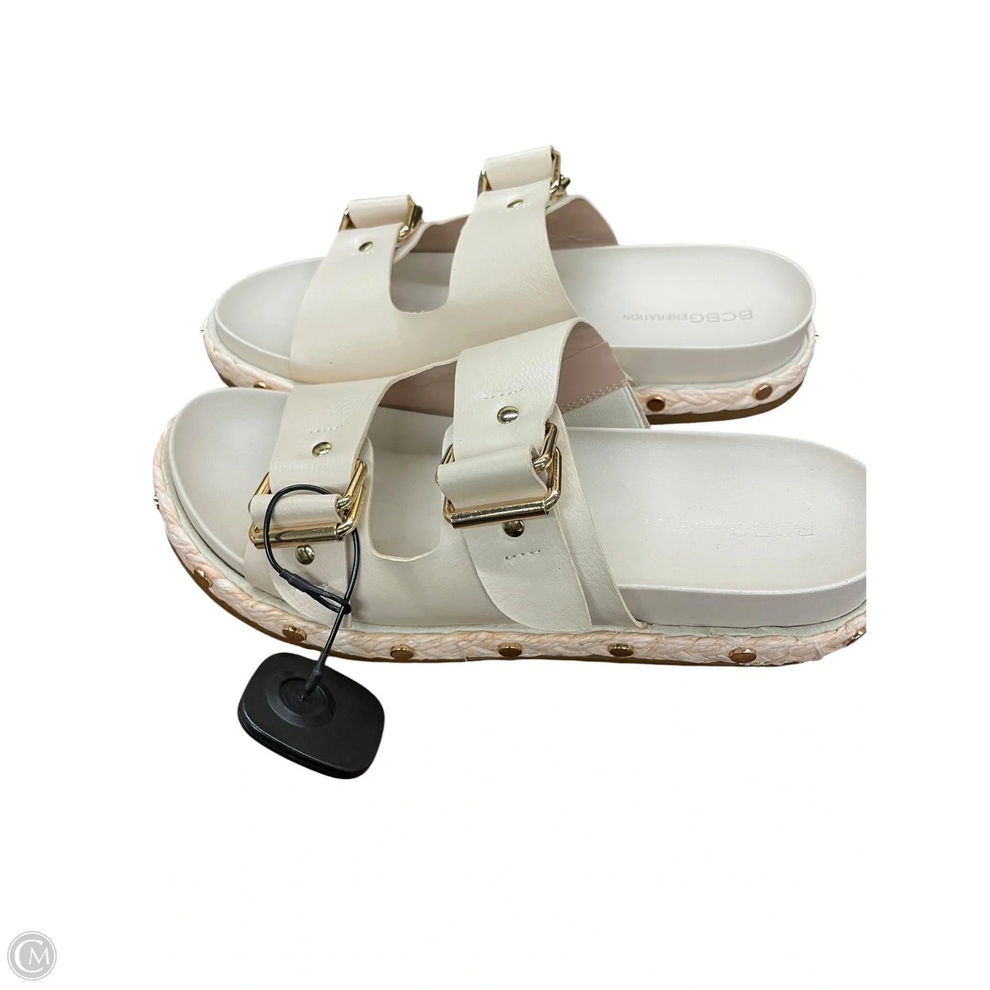 Sandals Flats By Bcbgeneration In Beige, Size: 8.5