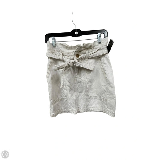 Skirt Mini & Short By Free People In White, Size: 2