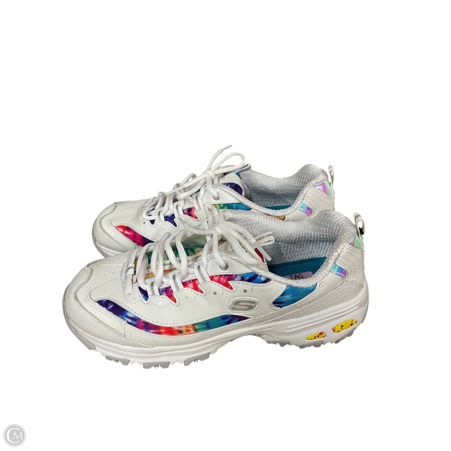 Shoes Athletic By Skechers In White, Size: 10