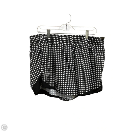 Athletic Shorts By Athletic Works In Black & White, Size: Xl