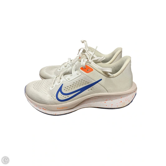 Shoes Athletic By Nike In White, Size: 6