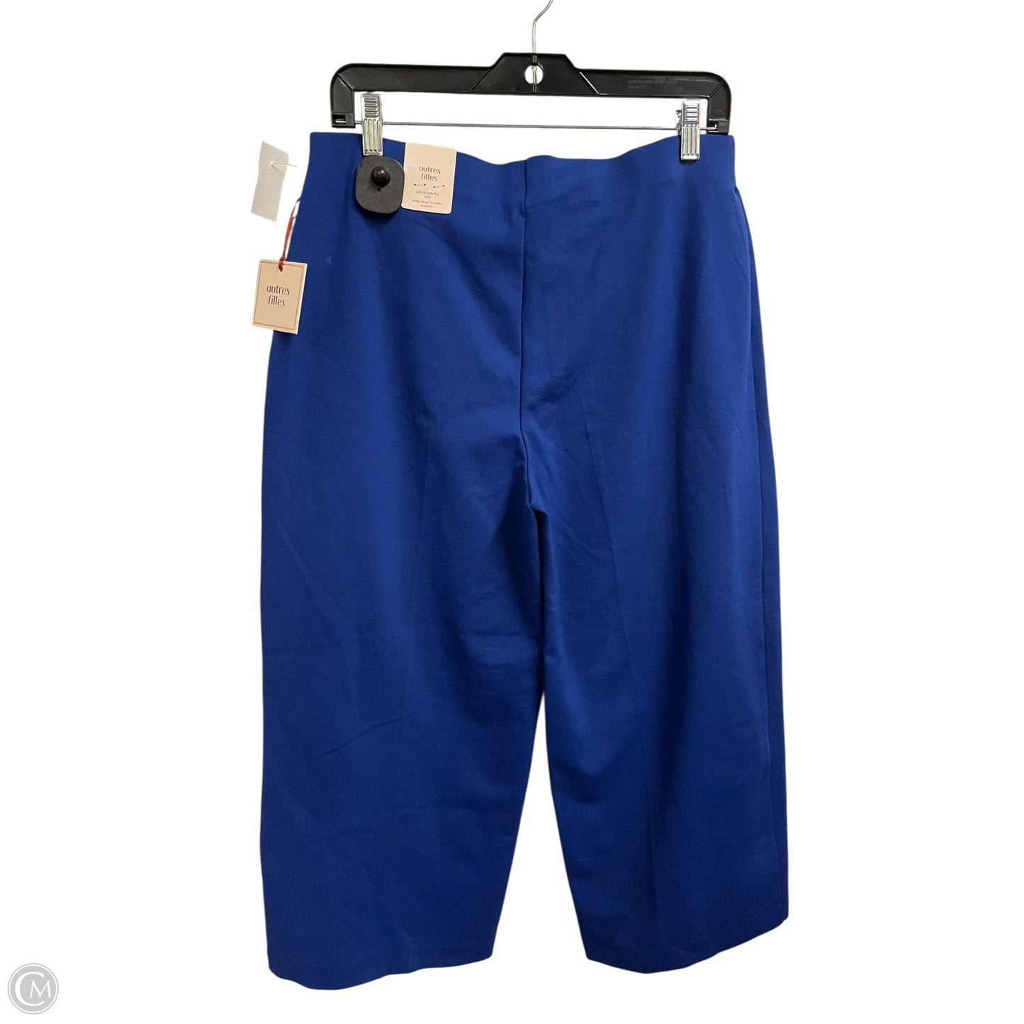 Pants Cropped By Clothes Mentor In Blue, Size: 12