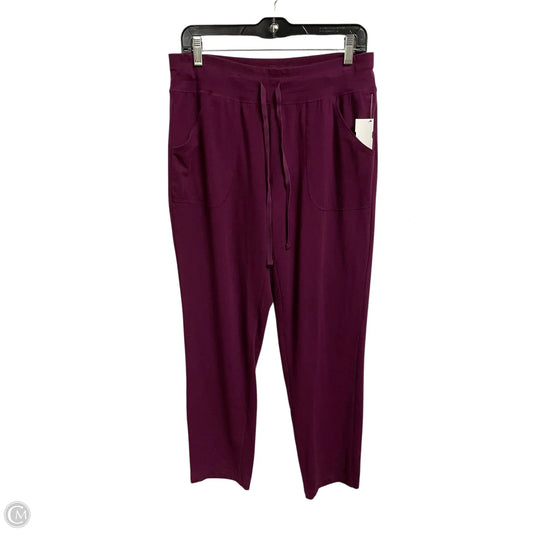 Athletic Pants By Athletic Works In Purple, Size: M